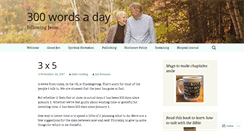 Desktop Screenshot of 300wordsaday.com