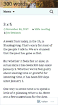 Mobile Screenshot of 300wordsaday.com